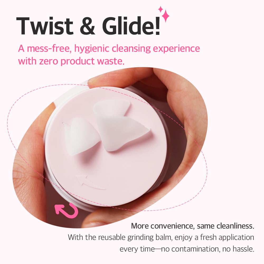 mixsoon Collagen Cleansing Balm - Soft Melting Lightweight Grinding Balm, Hydrating Makeup Remover 50ml / 1.69 fl.oz. Korean Glass Skin Care