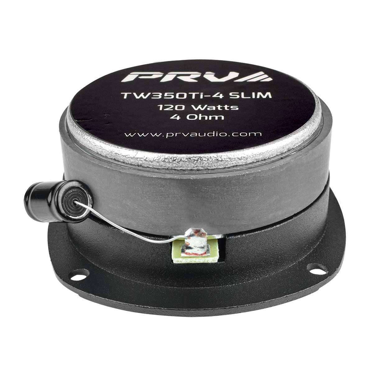 Tweeter de Coche PRV AUDIO Plata 3.5 Pulgadas Bullet 240 Vatios para Agudos Ultra