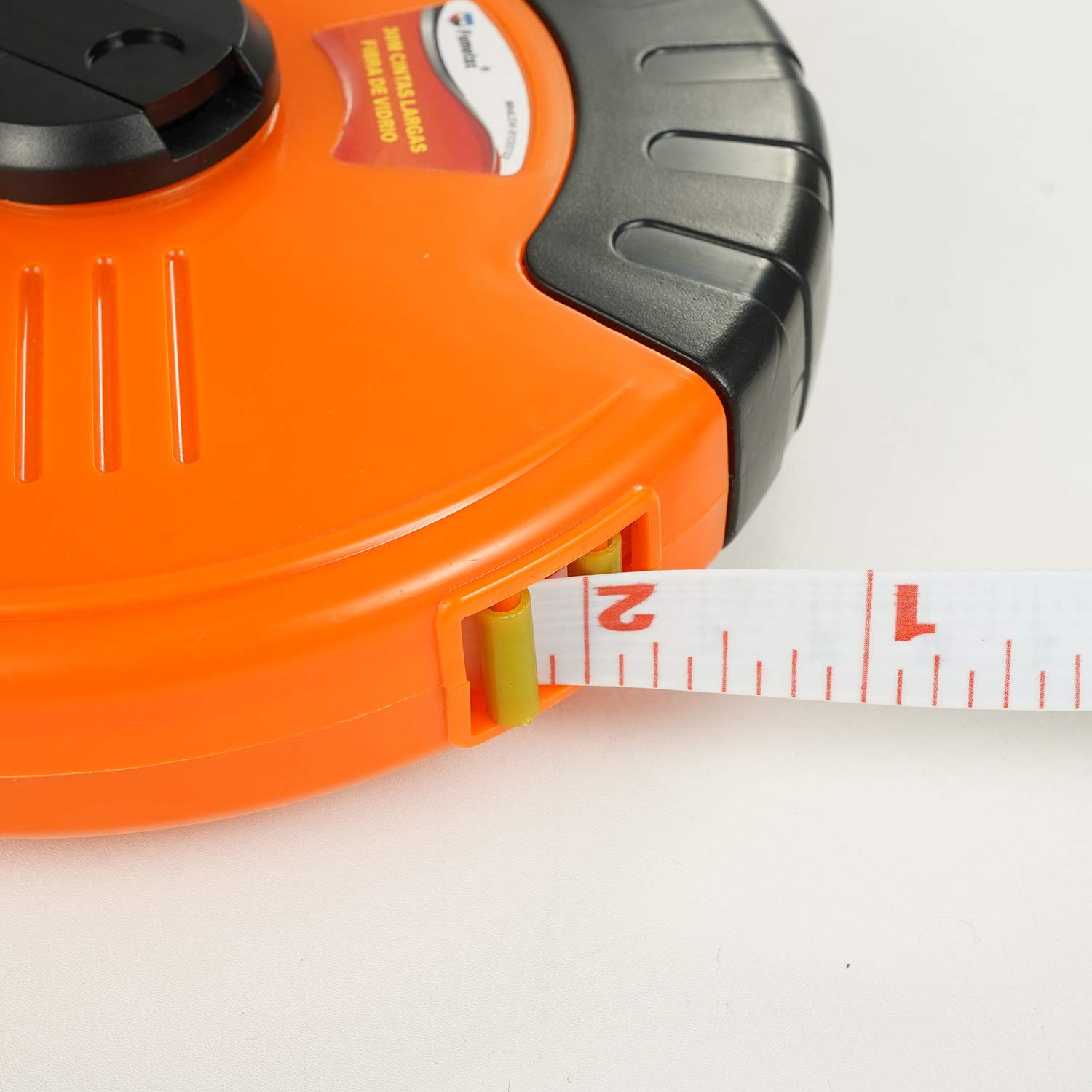 FUMETAX Cinta Larga Fibra de Vidrio Cinta Métrica Profesional Doble Cara 50M, SW-81130703