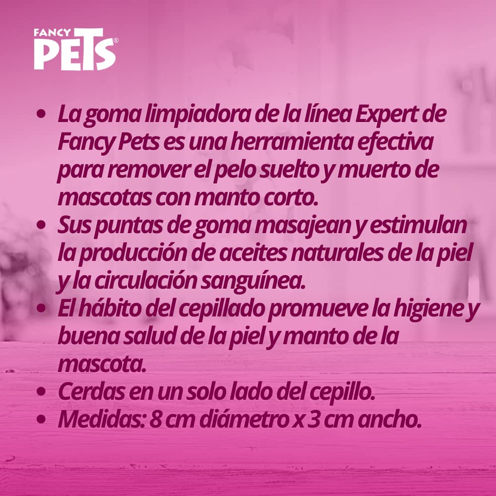 Fancy Pets Expert Grooming Goma Limpiadora de Pelo para Perro