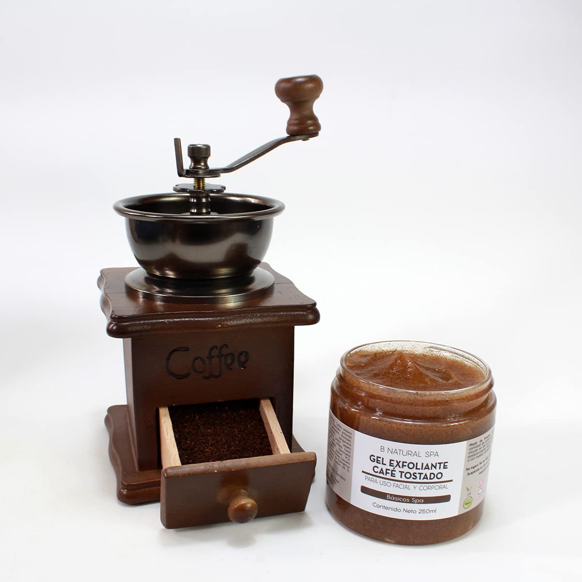 Gel Exfoliante De Café Tostado Anti-celulitis 250ml