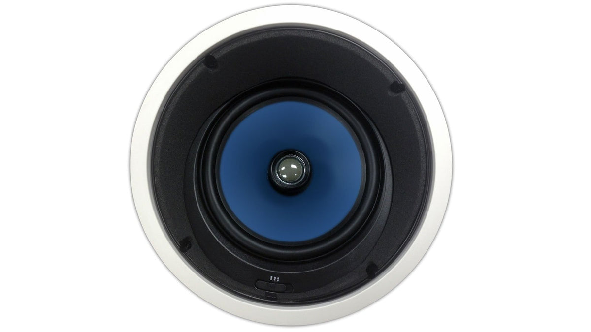 Bocina de Techo 82 AC Blanco con Tweeter Pivotante de 120 Watt en Ángulo de 2 Vías