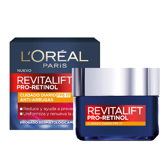 L'Oréal Paris Revitalift Pro-Retinol Crema Cuidado de Día FPS17, 50ml