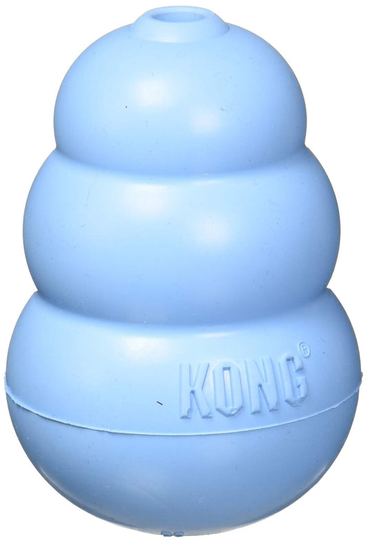 Kong Interactive Puppy Toy, color Rosa/Azul, Grande