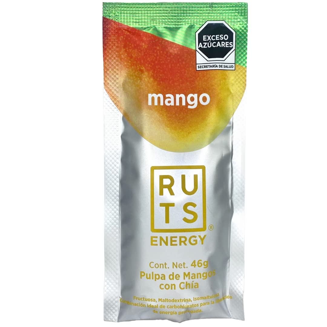 Gel Energético RUTS Mango Caja con 12 Geles