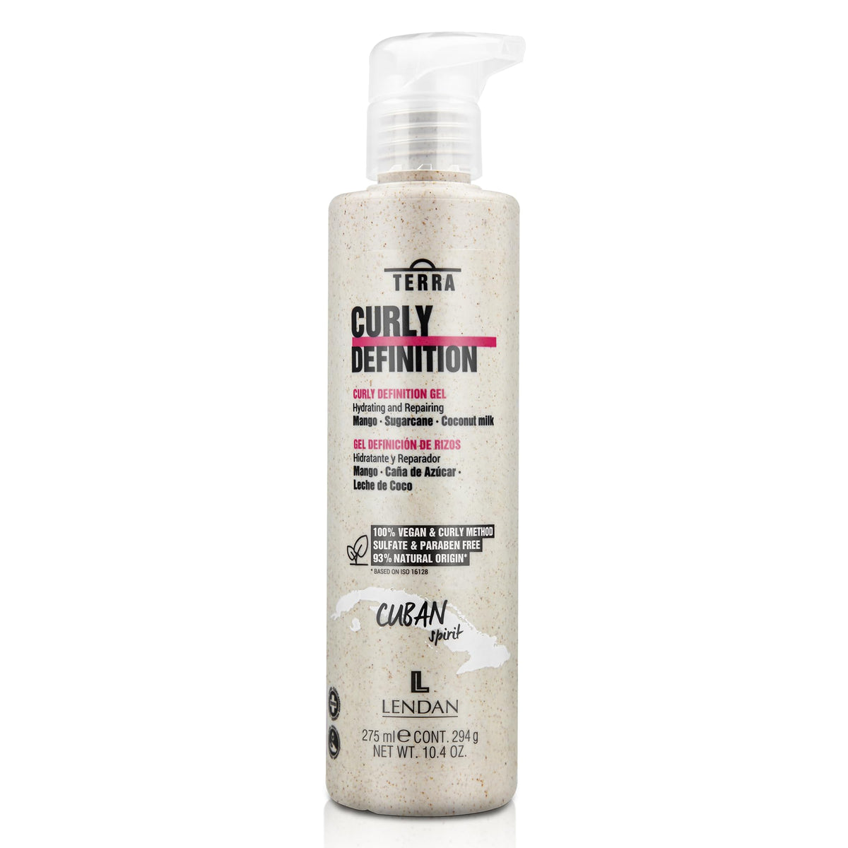 Lendan Terra Curly Definition 275ml Gel para definicion de rizos