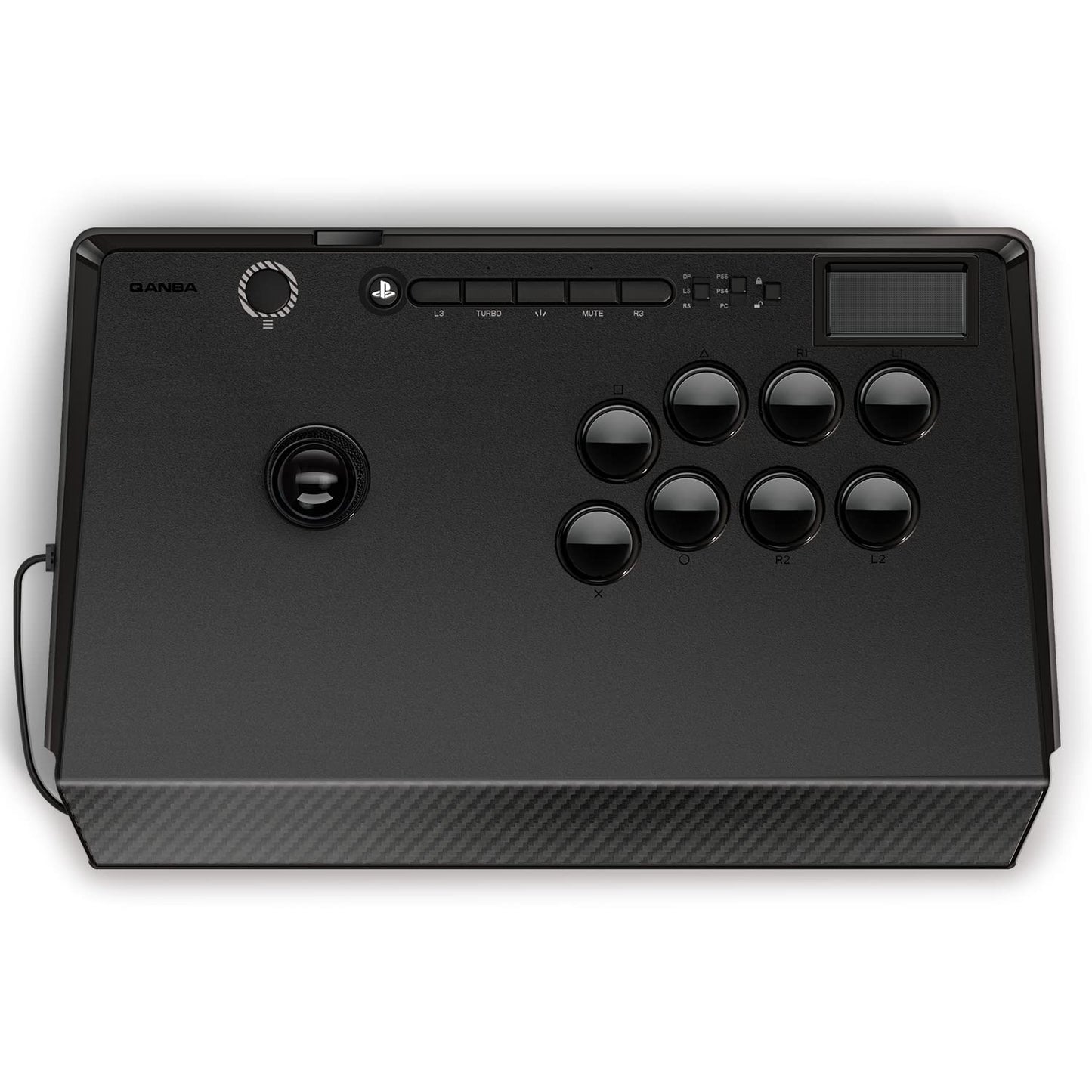 Joystick Qanba Titan Azul con Cable para PlayStation 5/4 y PC