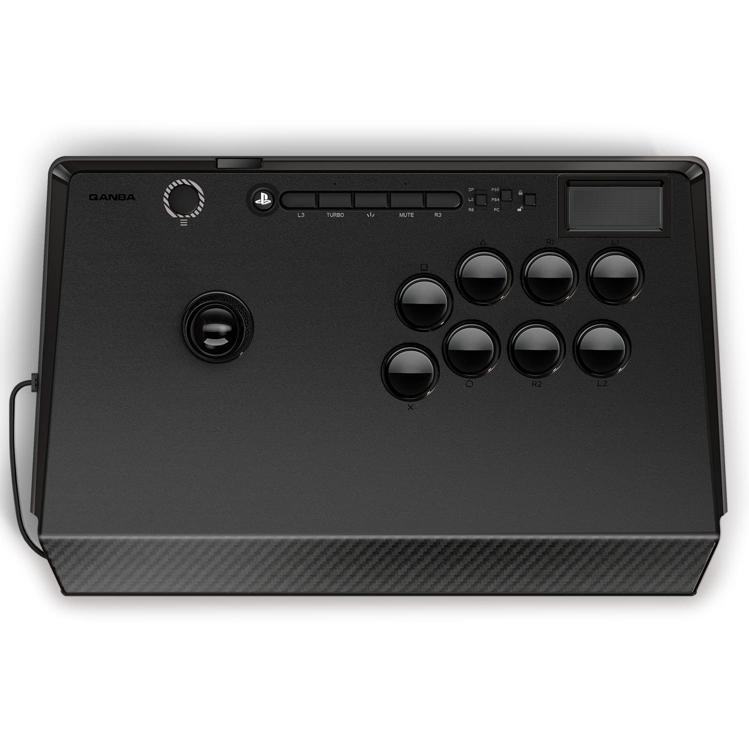 Joystick Qanba Titan Azul con Cable para PlayStation 5/4 y PC