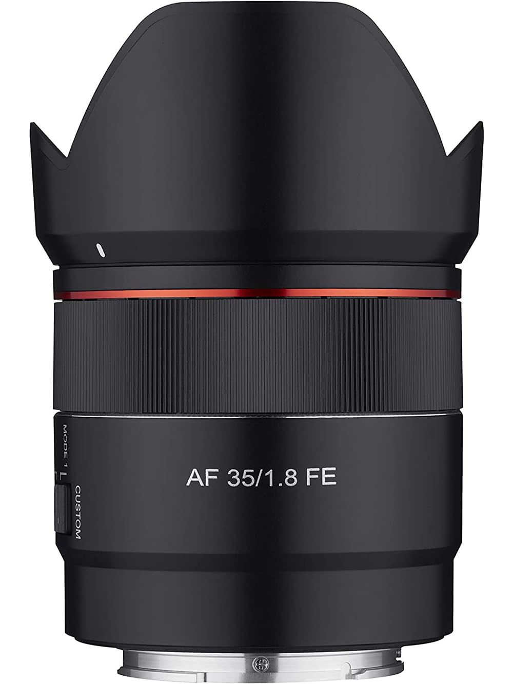 Samyang Lente Gran Angular de Marco Completo Compacto F1.8 de 35 mm para Sony E Mount, Negro (SYIO3518-E)