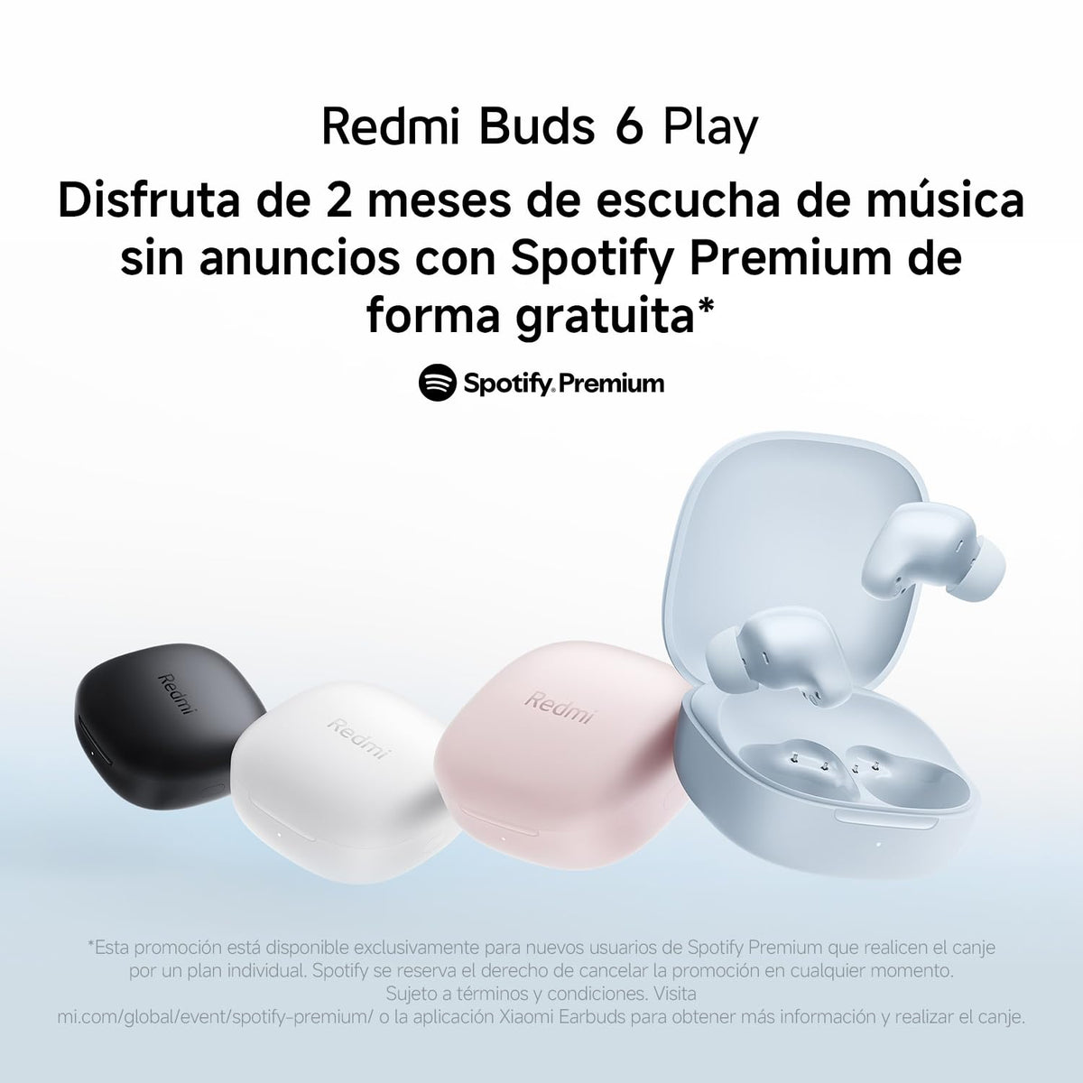 Auriculares Xiaomi Redmi Buds 6 Play Azul