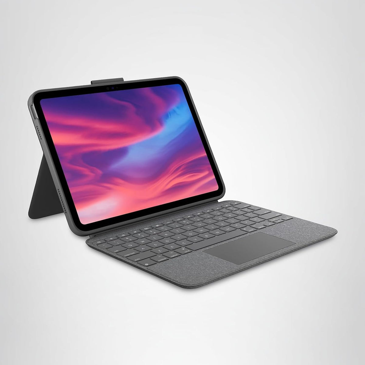 Funda para Teclado Logitech Combo Touch Gris Oxford Desmontable Retroiluminada para iPad 10ª Generación Reacondicionada