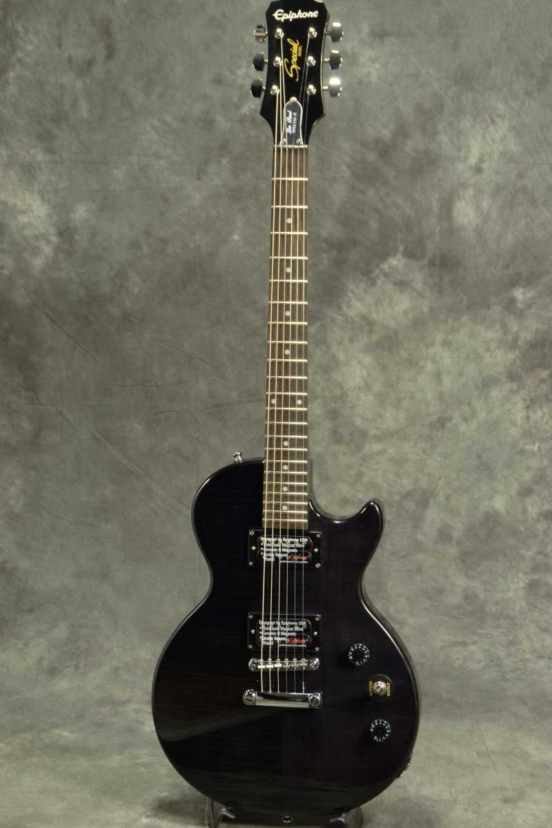 Epiphone Les Paul Special II Plus Edición Limitada Guitarra Eléctrica Transparente Negro