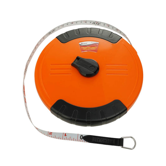 FUMETAX Cinta Larga Fibra de Vidrio Cinta Métrica Profesional Doble Cara 50M, SW-81130703