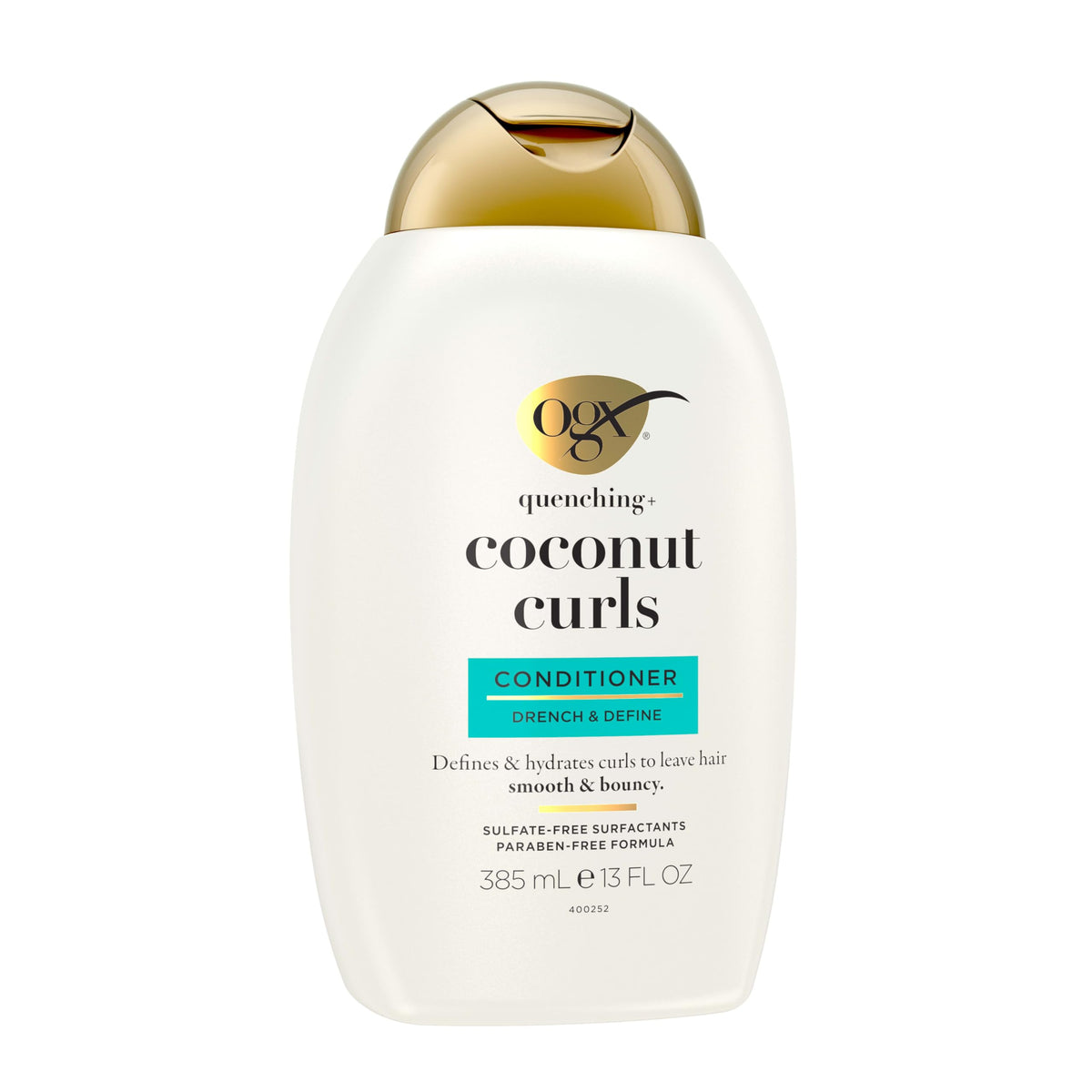 OGX, Acondicionador de Coco para Rizos, 385 ml