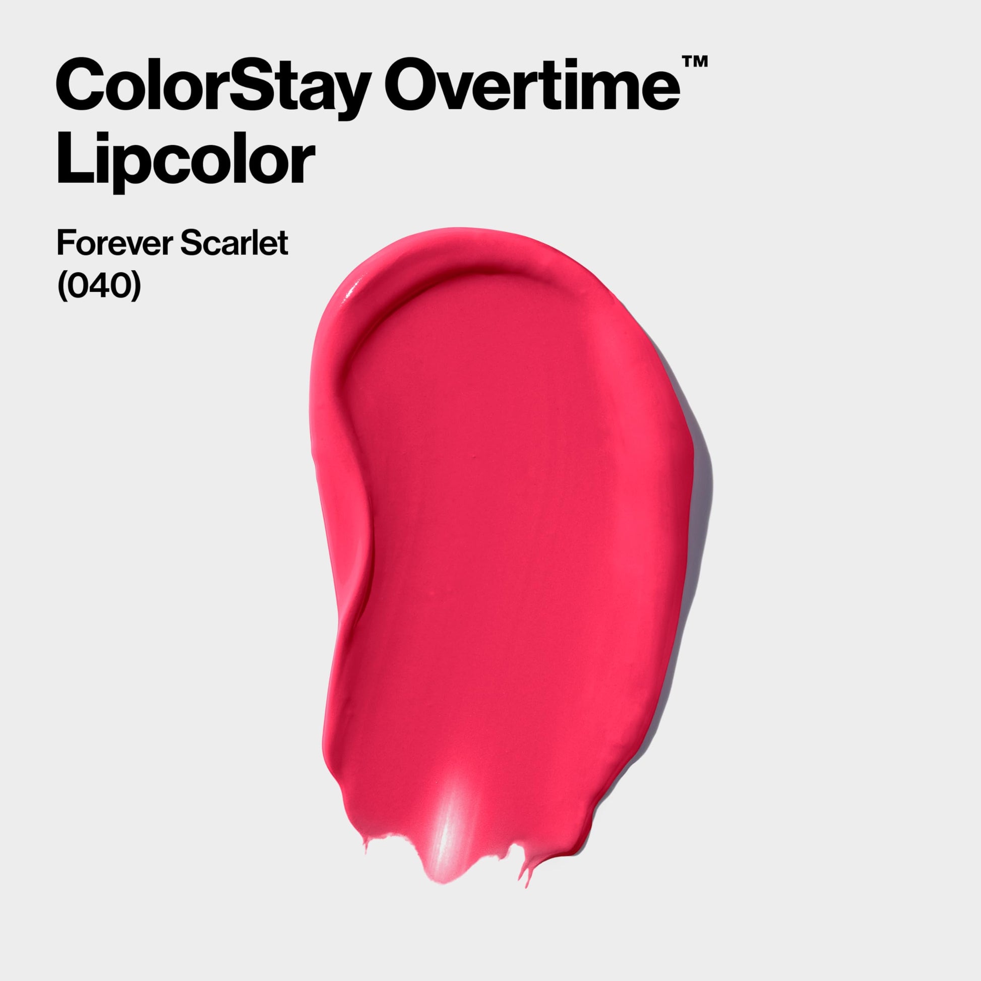 ColorStay Overtime Lipcolor tono Forever Scarlet
