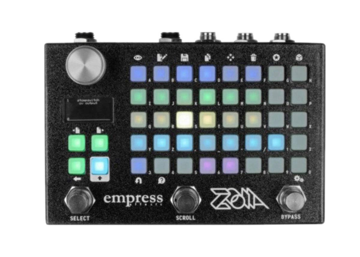 Sintetizador Modular Empress Effects ZOIA Guitarra Multiefectos