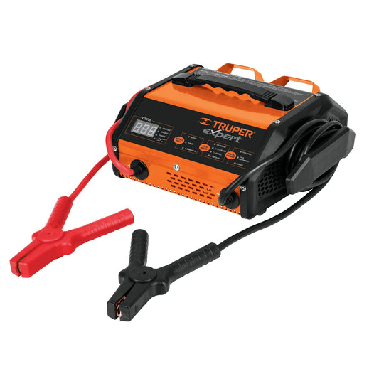 Truper Expert CARBA-50X, Cargador de 75 A para baterías de 6 y 12 V