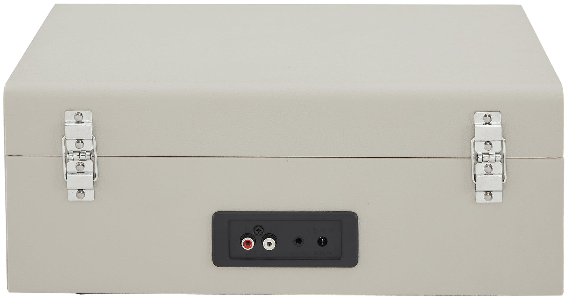 Crosley CR8017B-DU Voyager - Tocadiscos de Vinilo portátil clásico con Entrada y Salida Bluetooth y Altavoces Integrados, Dune