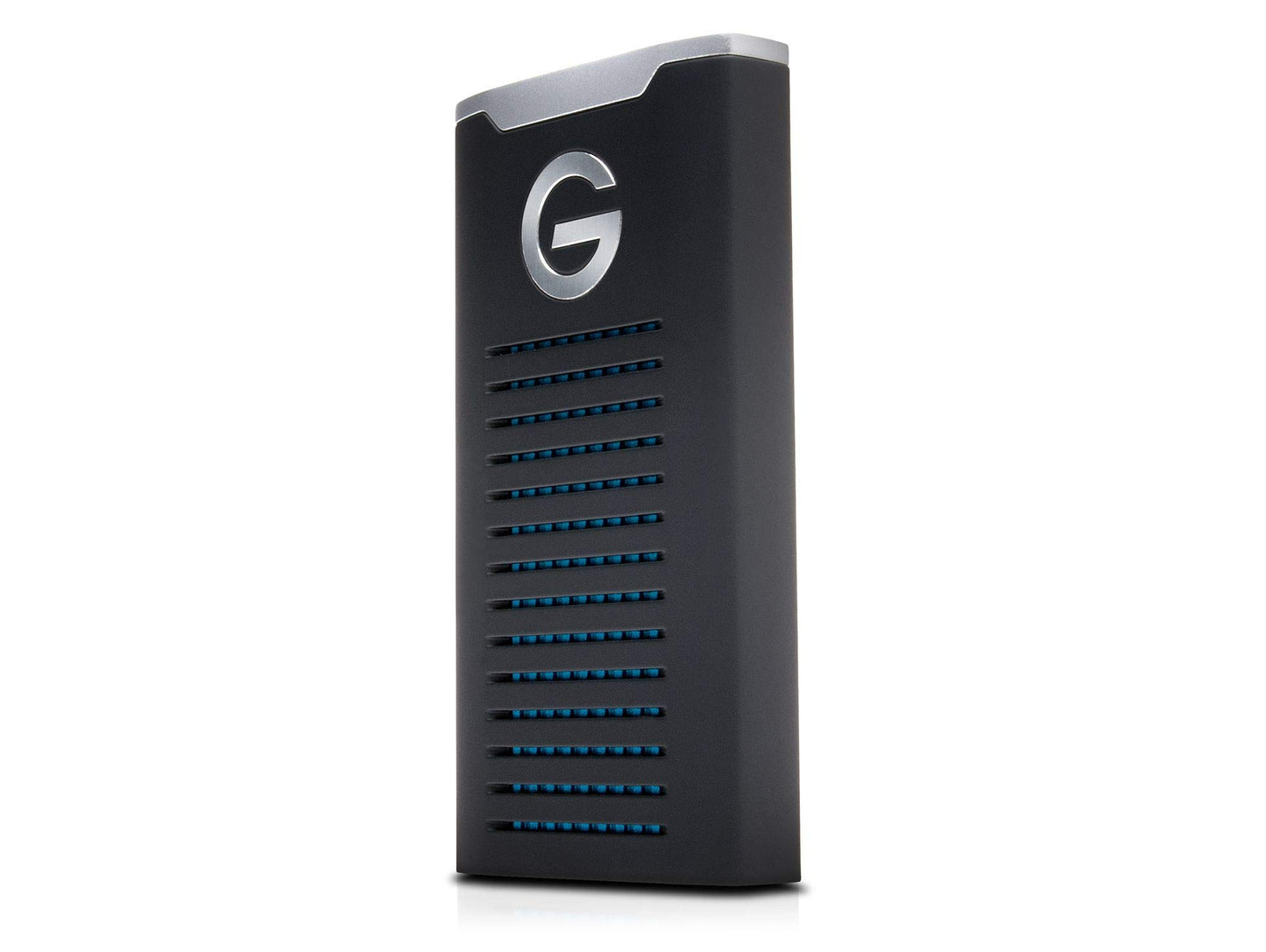 G-Technology 2TB G-Drive Mobile SSD Durable portátil Almacenamiento Externo – USB-C (USB 3.1), hasta 560 MB/s – 0G06054-1, Negro