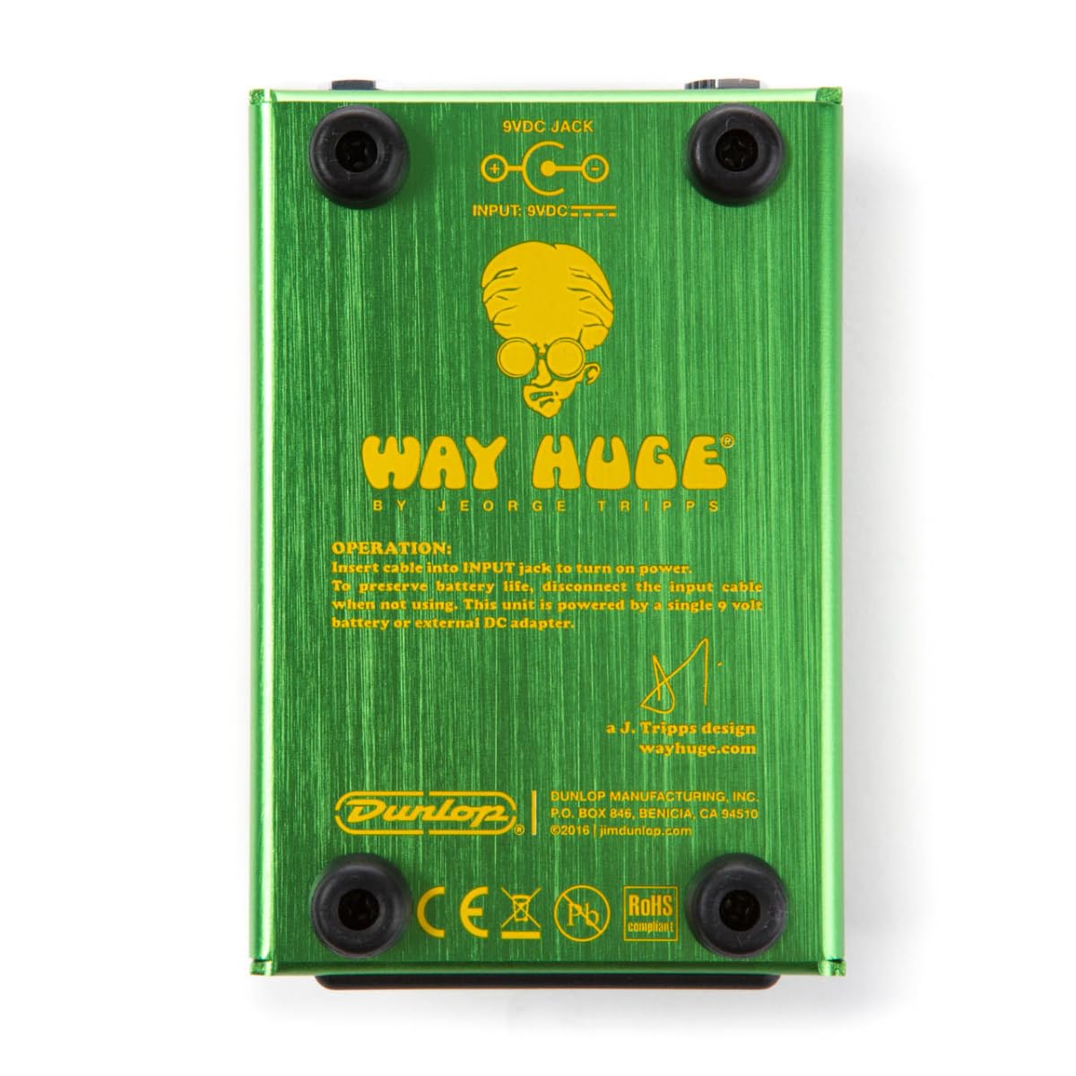 Pedal de Efectos Way Huge Swollen Pickle Jumbo Fuzz MKIIs para Guitarra