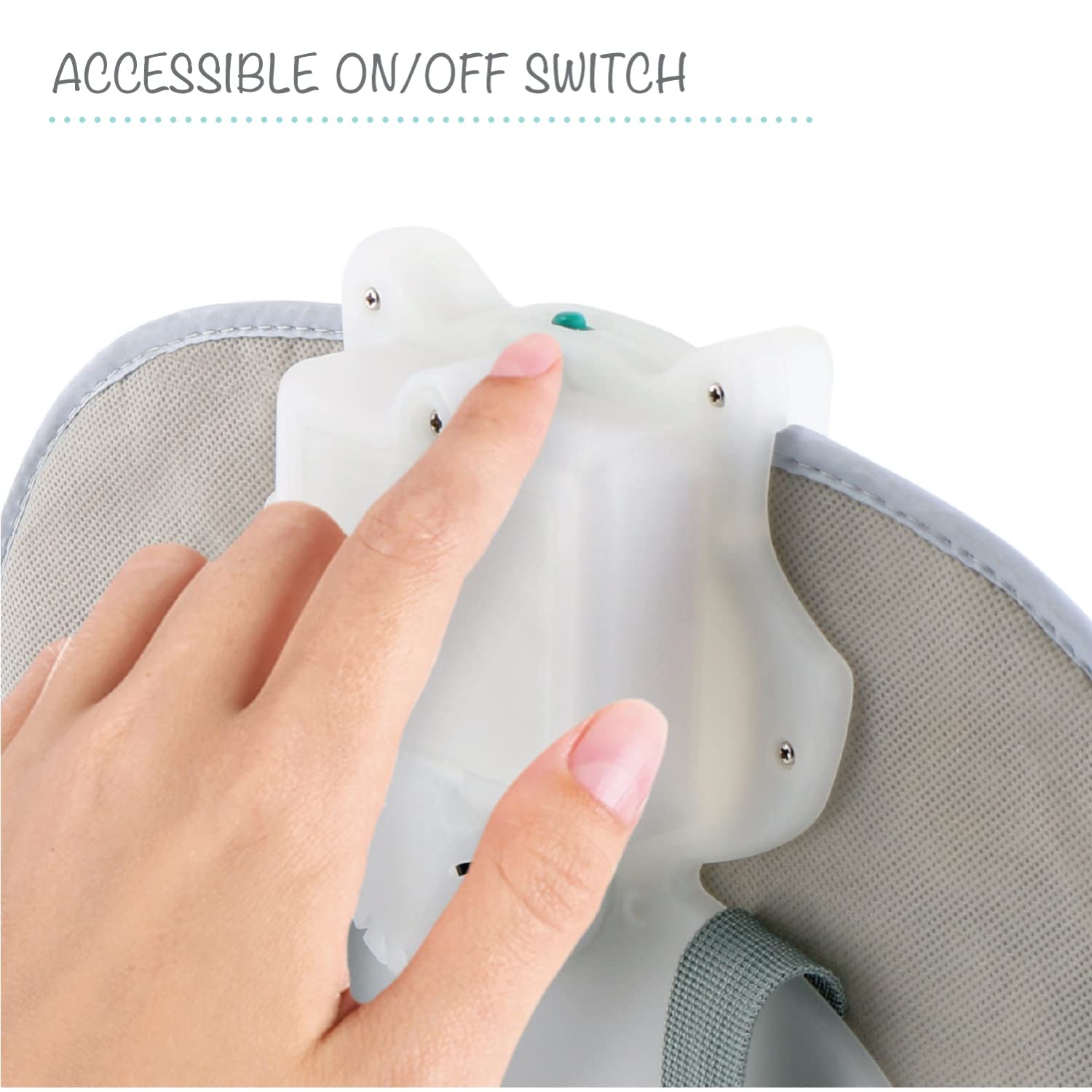 The Peanutshell Espejo musical para asiento de coche, animales del bosque