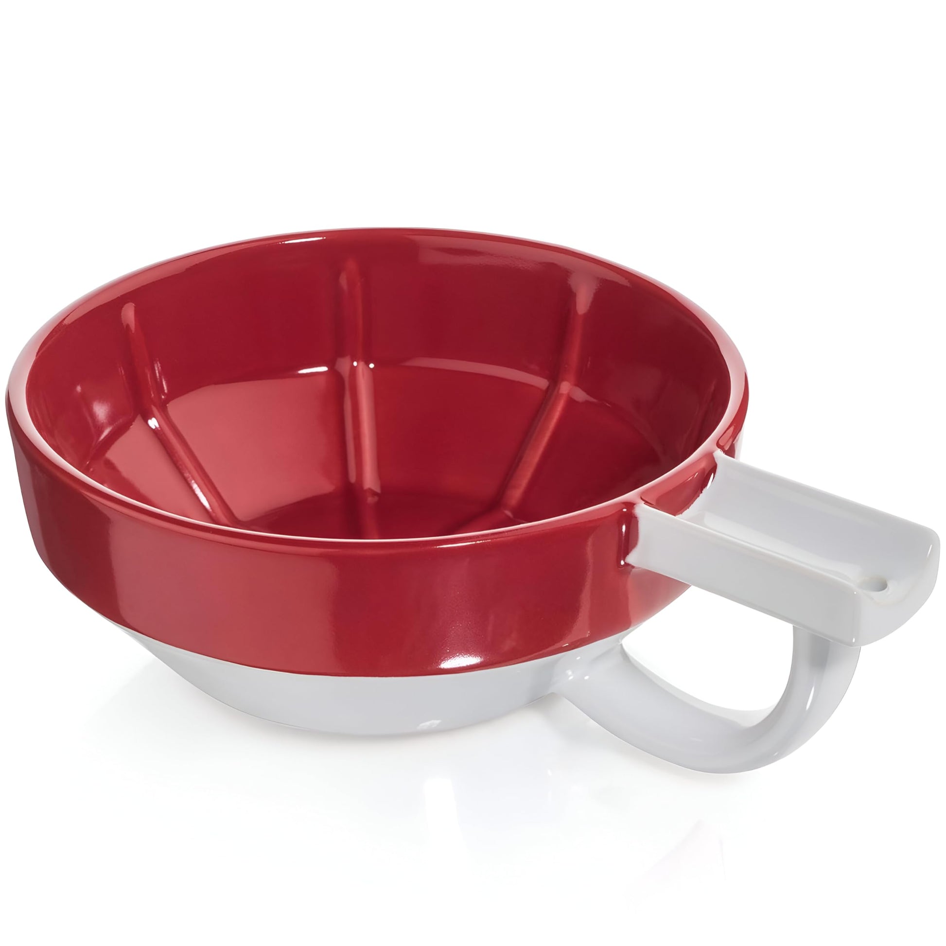 Fine Lather Bowl with StaticHole Technology (Red)