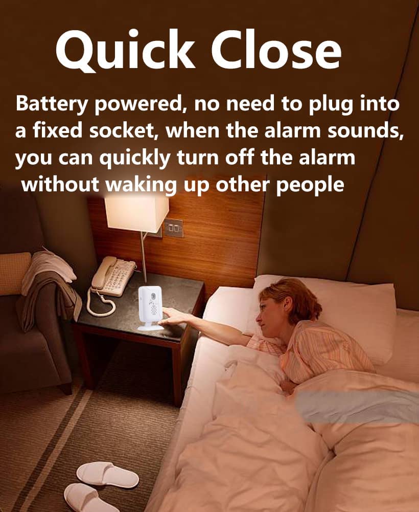 Sensor de Cama Mejorado para Prevención de Caídas con Alarma y 5 Niveles de Volumen para Adultos Ancianos