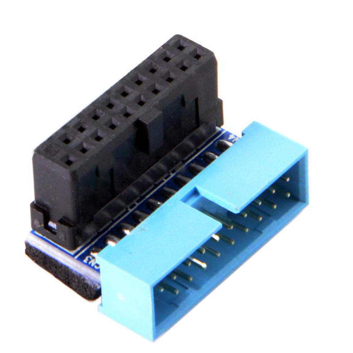 Adaptador de Extensión USB 3.0 cablecc Ascendente y Descendente 90 Grados para Placa Base