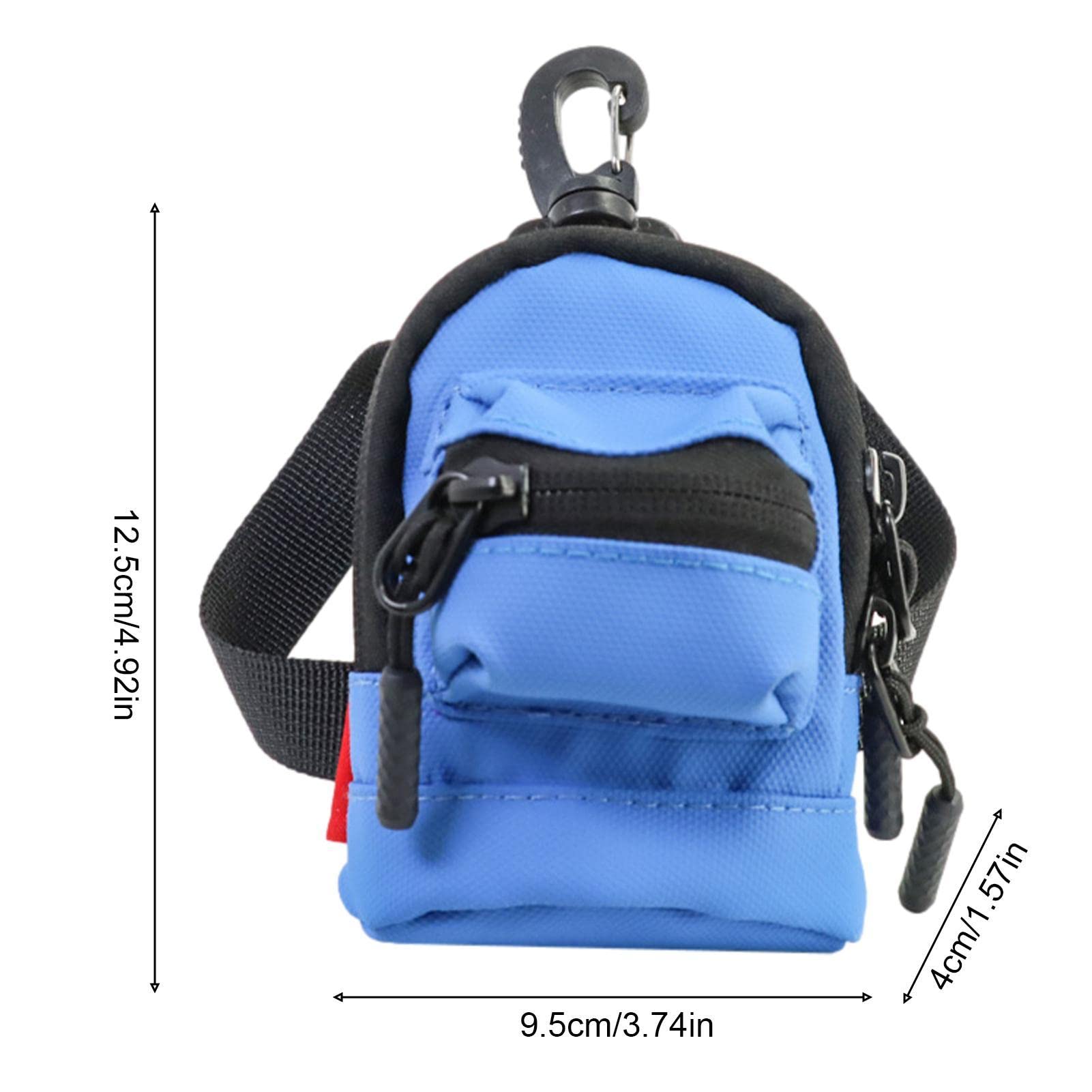 Littryee Monedero con Llavero, Linda Mochila Estilo pequeña Efectivo, Bolso con Cremallera para Regalos Navidad para Mujeres y niñas, Billetera pequeña para Monedas, Cambio lápiz