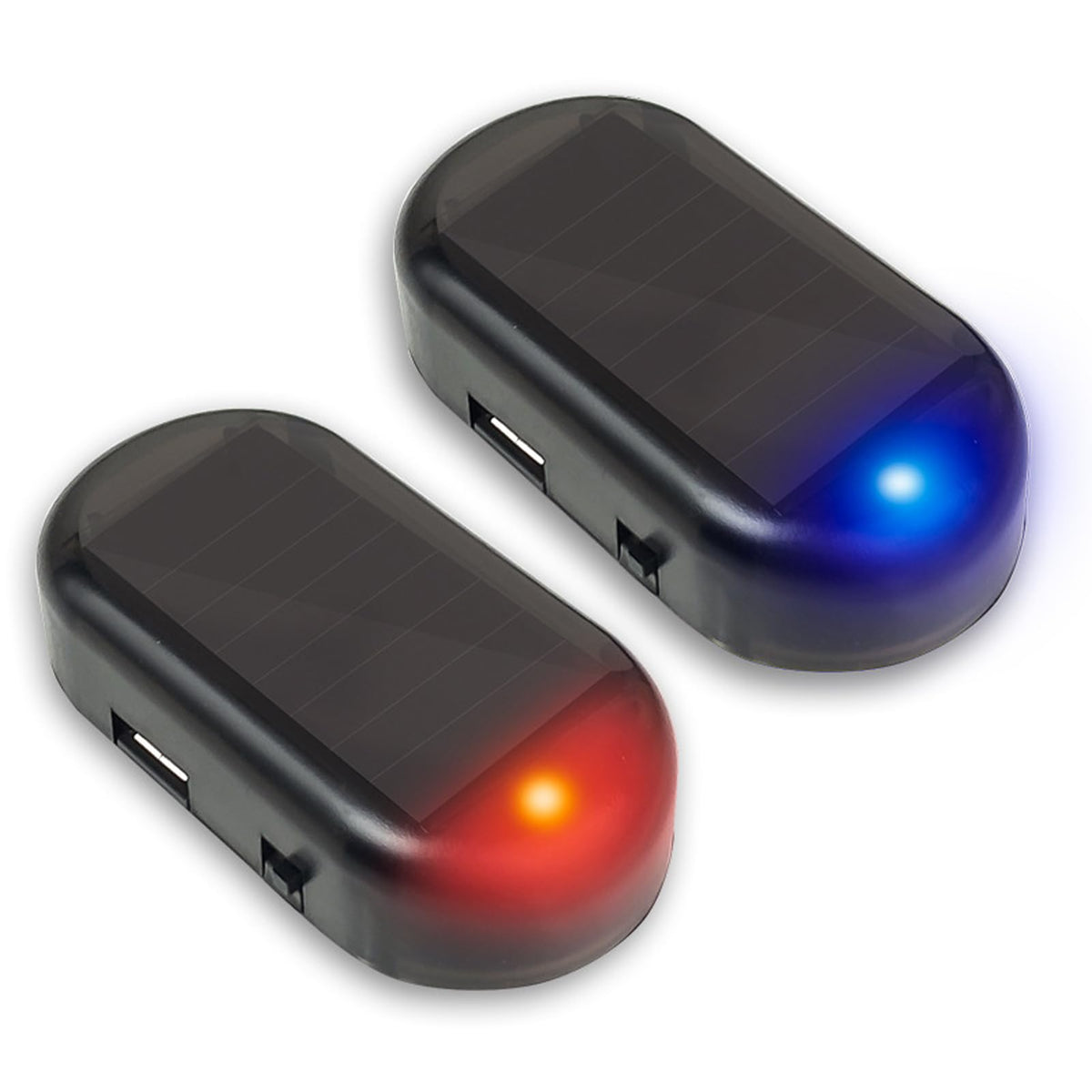 Dispositivo de Alarma Simulado ANKI HAPPIGO Rojo con Luz LED Antirrobo para Coche