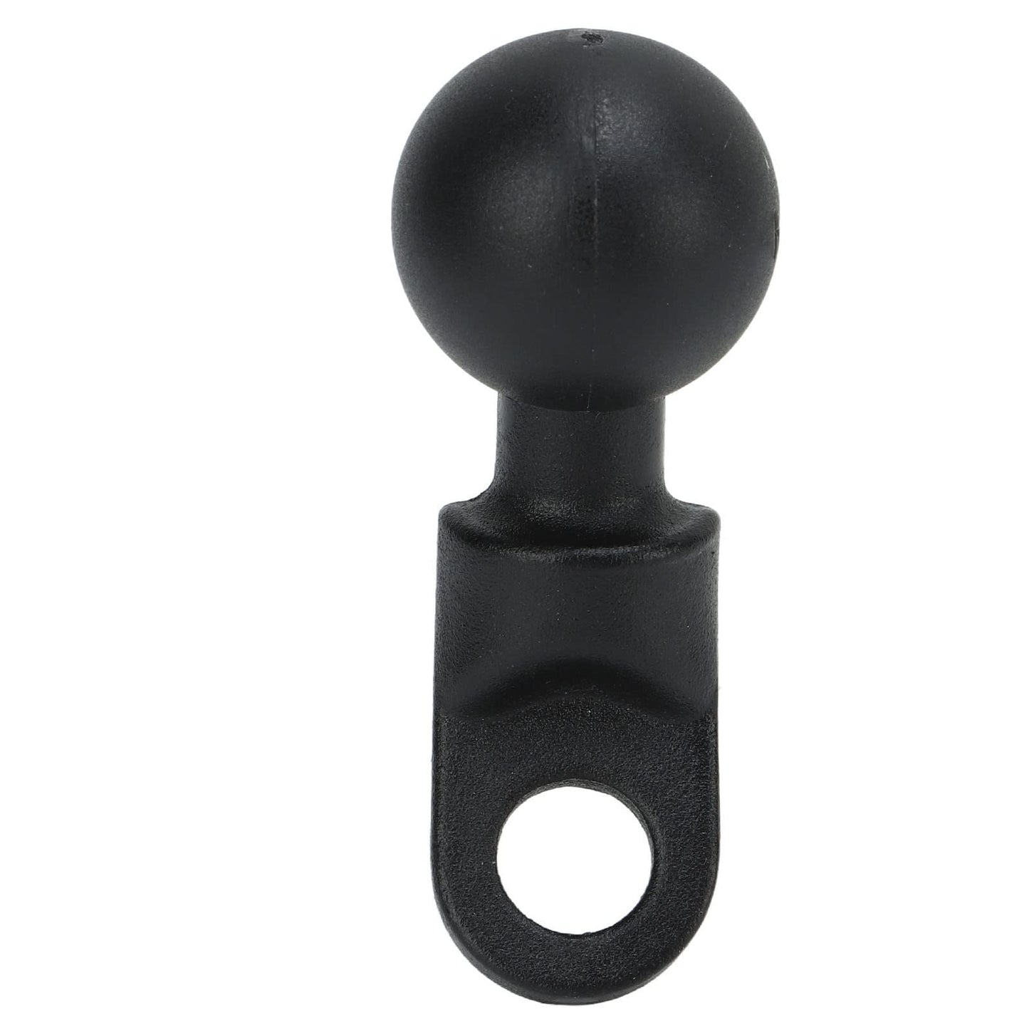 Keenso Adaptador de Bola Espejo Retrovisor Aleación Aluminio Base en ángulo para Motocicleta 1 Pulgada Soporte Montaje Teléfono base motocicleta