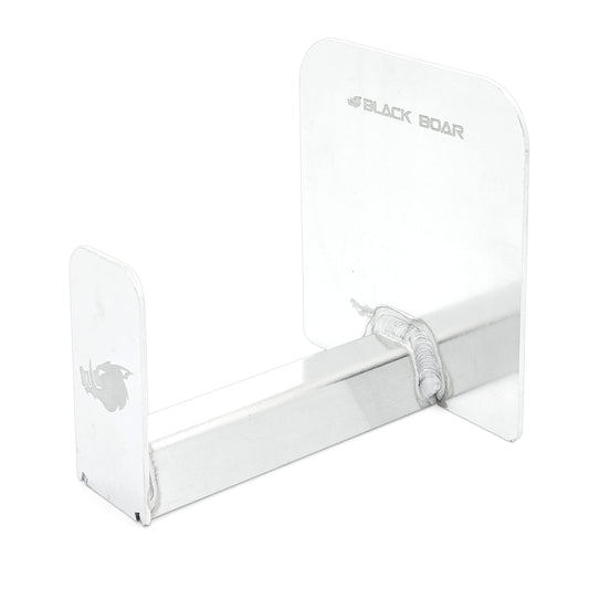 Black Boar Percha de Aluminio de jabalí Negro, 6 Ganchos para Remolque/Garaje Cerrado, Gancho de Casco Sencillo