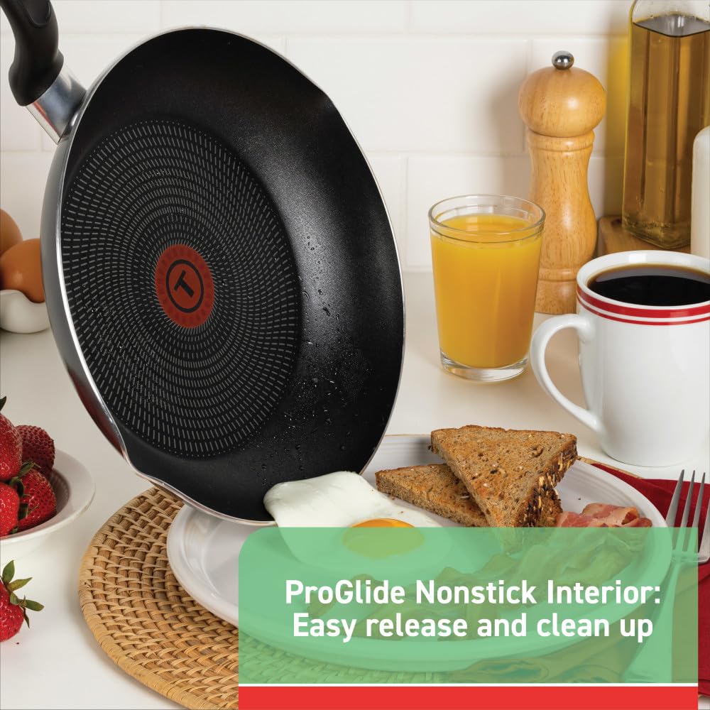 Juego de Utensilios de Cocina T-fal Iniciativas Negro Antiadhesivo 18 Piezas apto para Horno