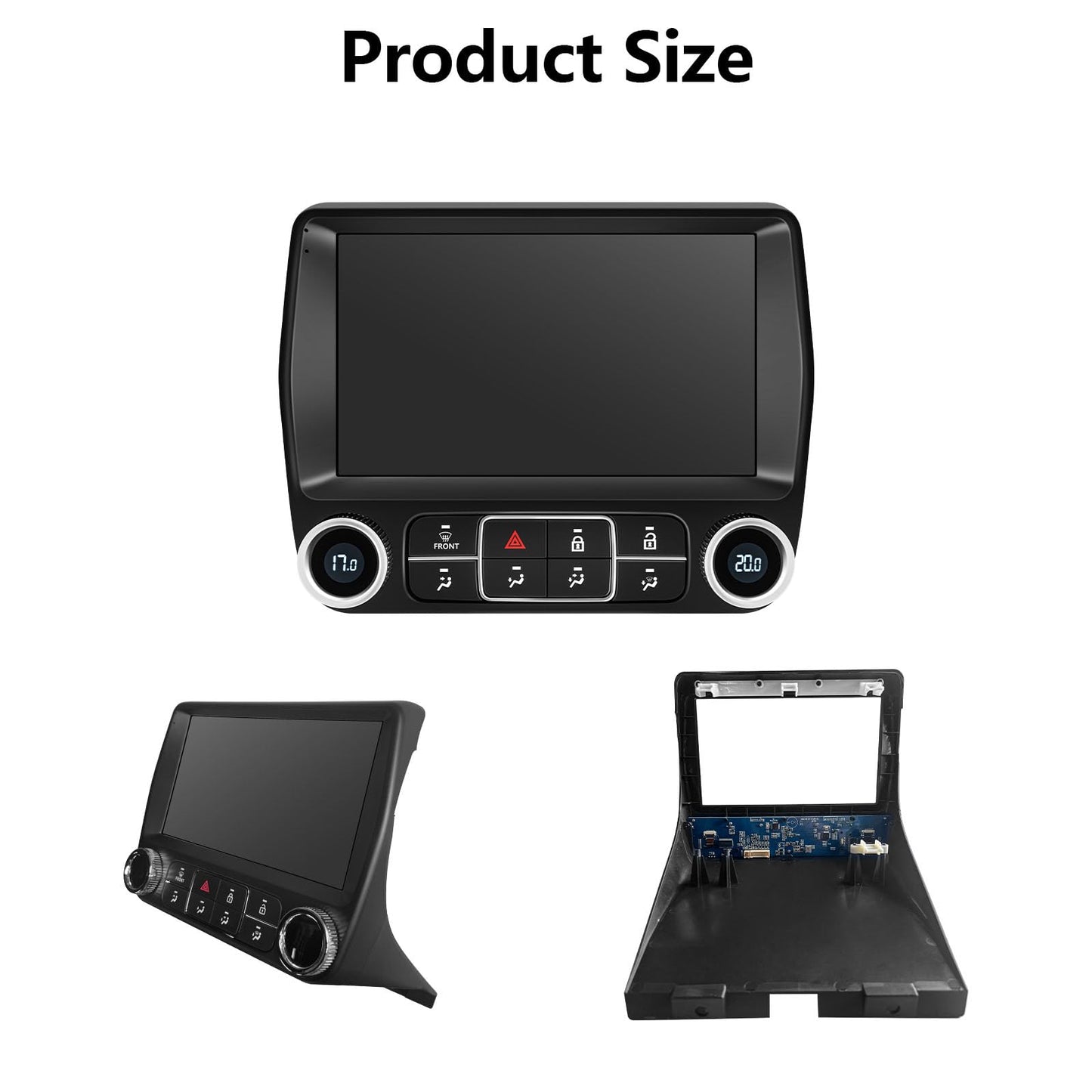 Estéreo de coche Android para Camaro 2008-2015, pantalla táctil HD de 9.1 pulgadas, WiFi, navegación GPS, cámara de respaldo (2+32G)