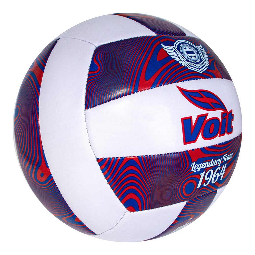 Voit Balón de Voleibol VB64, #5, PVC Suave, 18 Paneles, Uso Recreativo y Playa