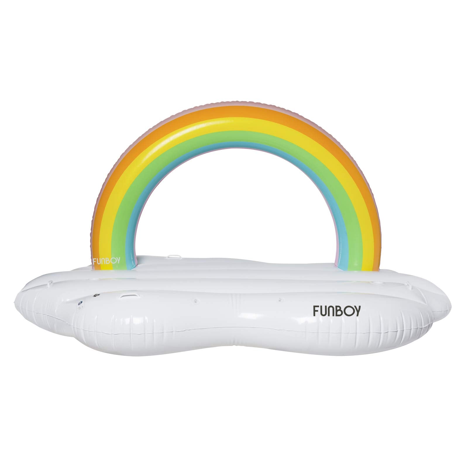 FUNBOY Giant Inflatable Rainbow Cloud Daybed Pool Float