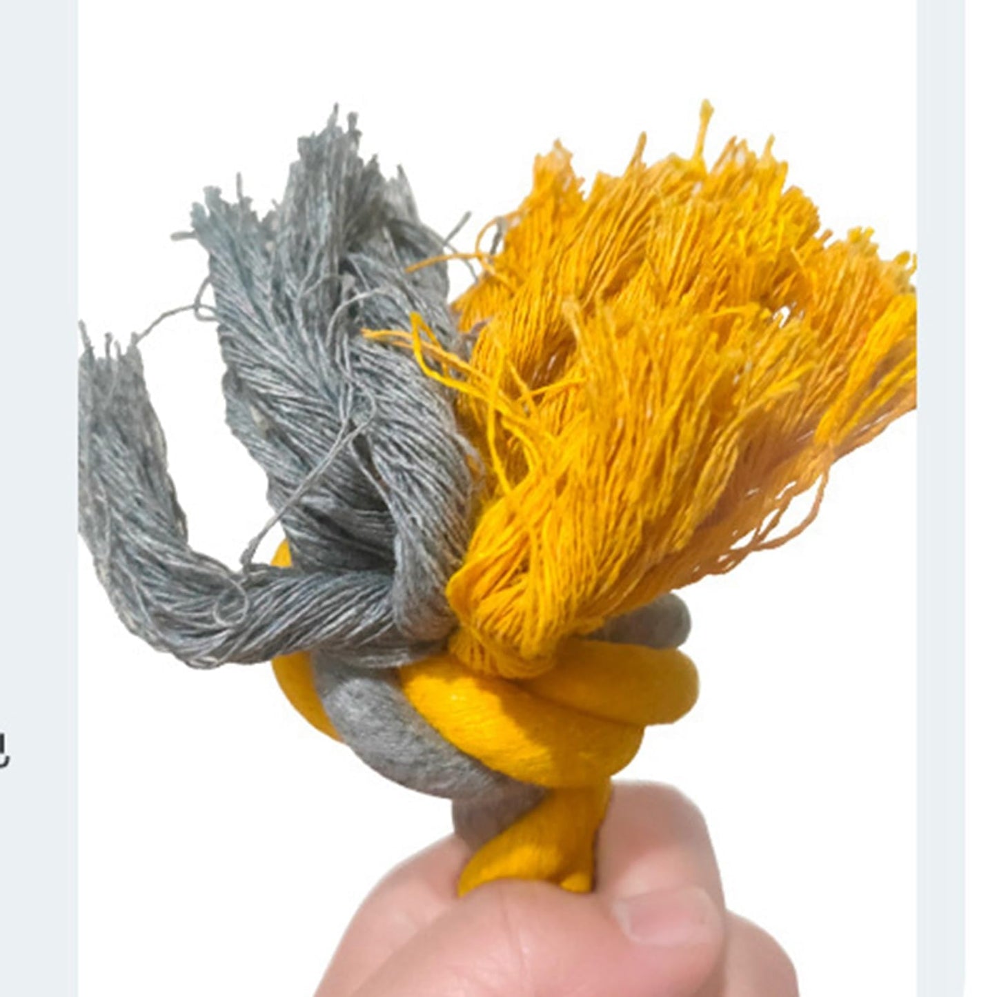 Juguetes De Cuerda para Perros, Juguete Perro Indestructible, Juguetes para Perro Uso Rudo, Juguete Masticar Perro, Juguetes para Perros Ansiosos(6 Knots)