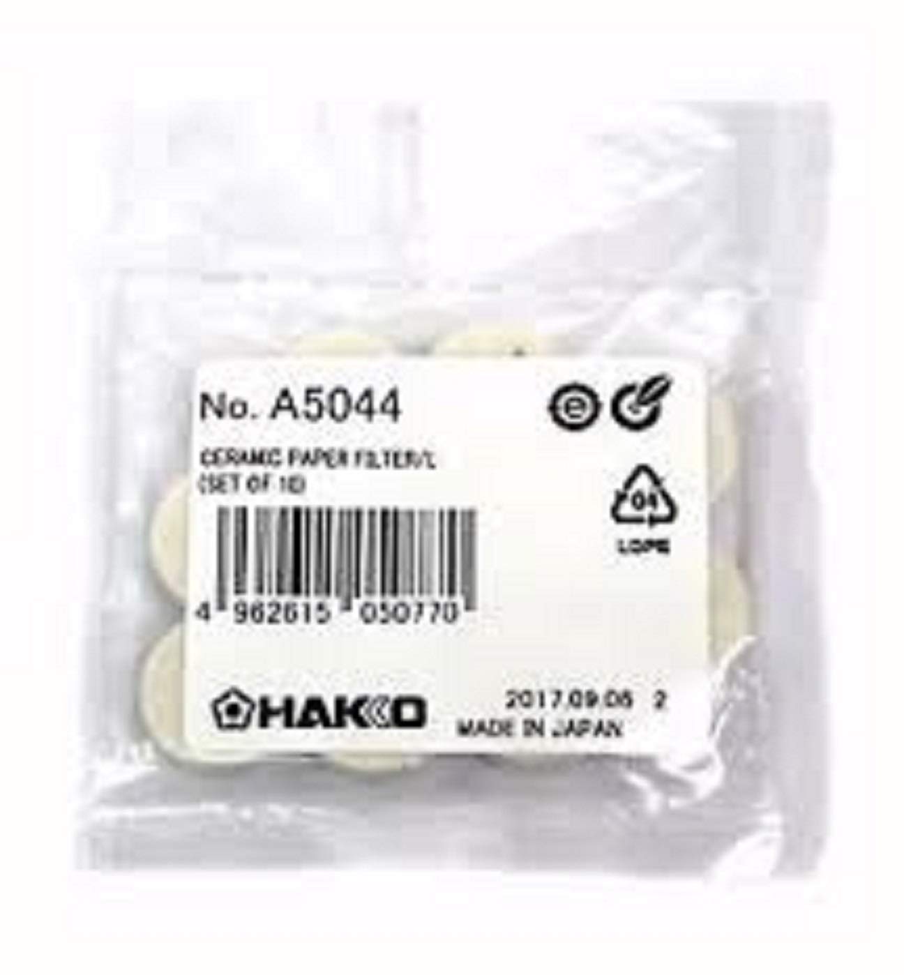 Hakko A5044 - Filtro de cerámica para herramientas desoldadoras Hakko
