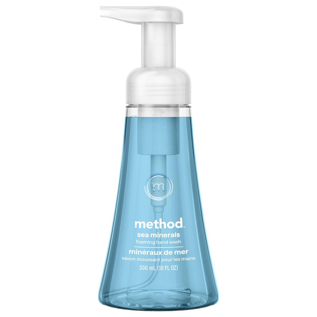 Method Jabón Líquido para Manos en Espuma, Sin Parabenos y Formulado Con Ingredientes Naturales, Minerales Marinos, 300 ml