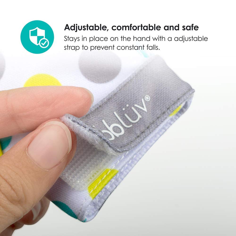 bbluv Guante de denticion para bebe - Gris