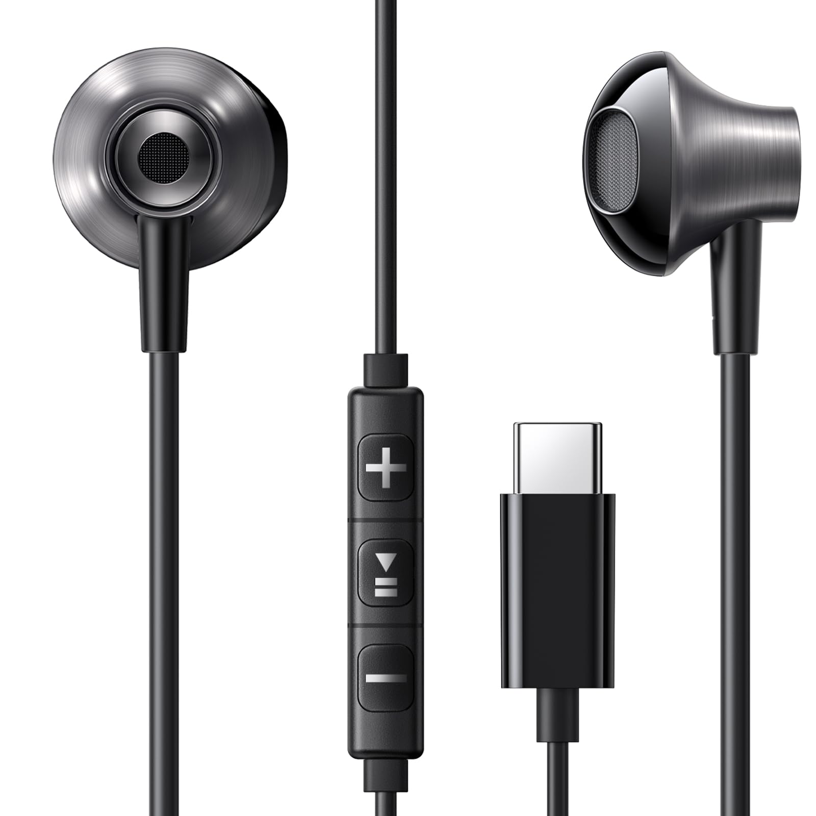 Audífonos USB C UGREEN Blanco con Micrófono y Cancelación de Ruido