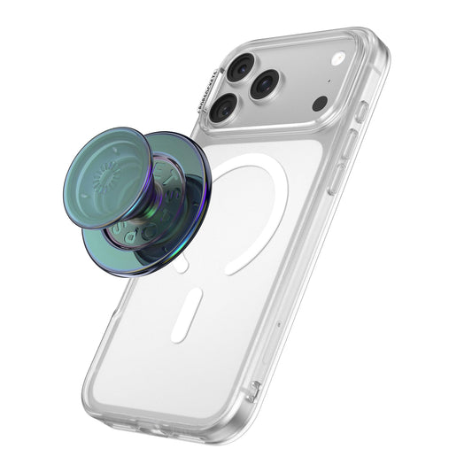 Empuñadura Para Teléfono MagSafe PopSockets Negro con Visualización Nocturna