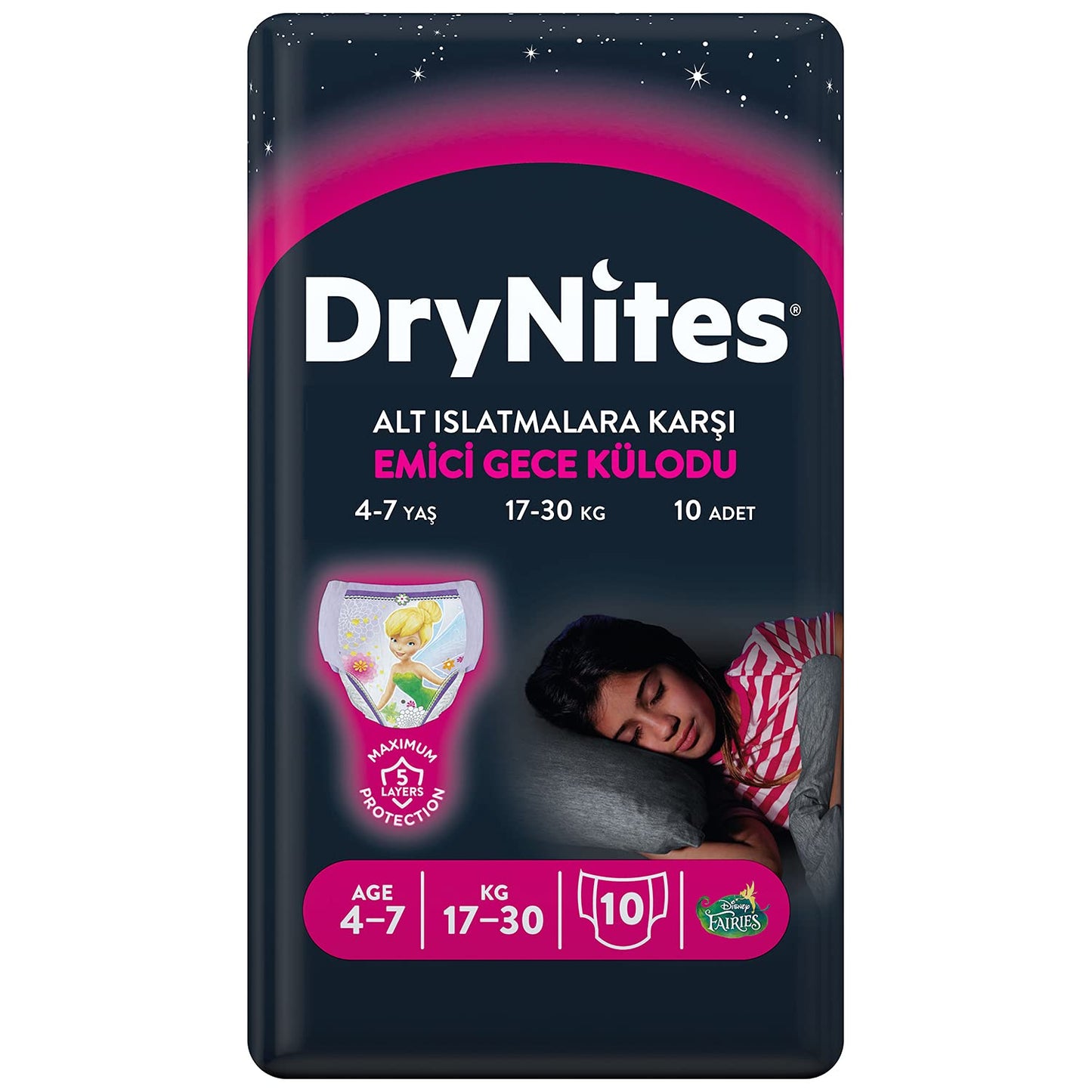 HUGGIES Drynites 4-7 Chica 10'S