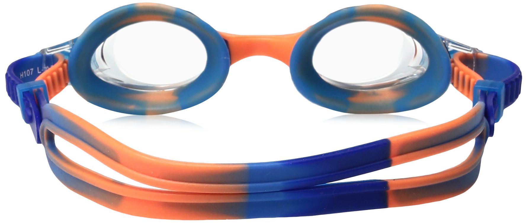 Gogles de Natación TYR Swimple Transparente Azul Anaranjado para Niños
