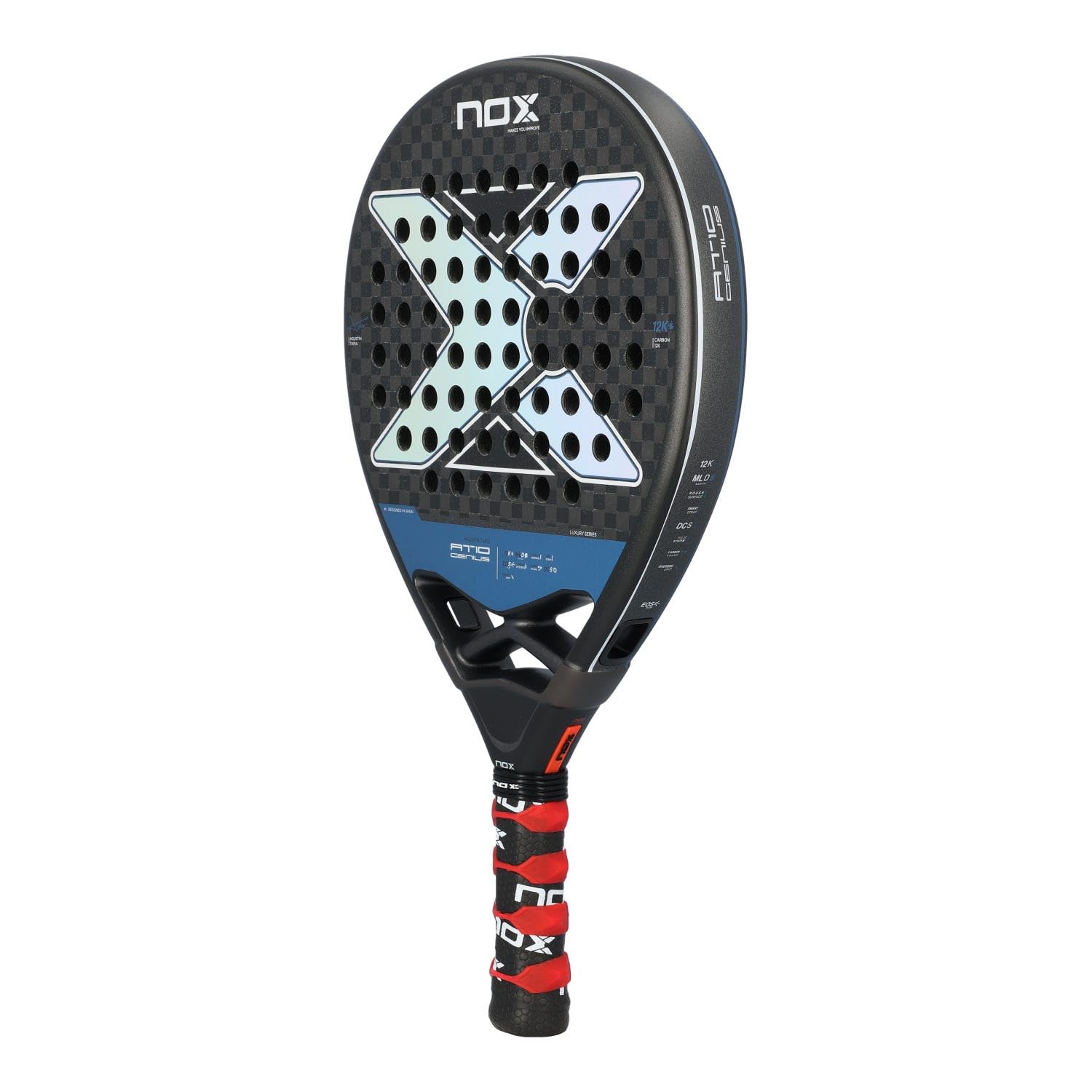 Pala de Pádel NOX AT10 Genius 12K 2024 de Agustín Tapia