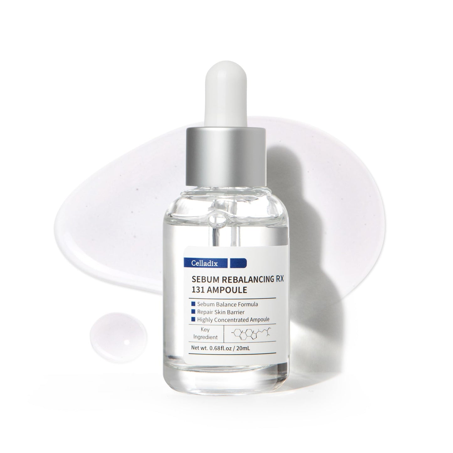 Grehge alancing Rx 131 Ampoule | Minimize Sebum | Tighten Enlarged Pores | Repair Skin Barrier | Rapid Soothing for Daily Use | Oily & Combination Skin | 0.68 Fl Oz