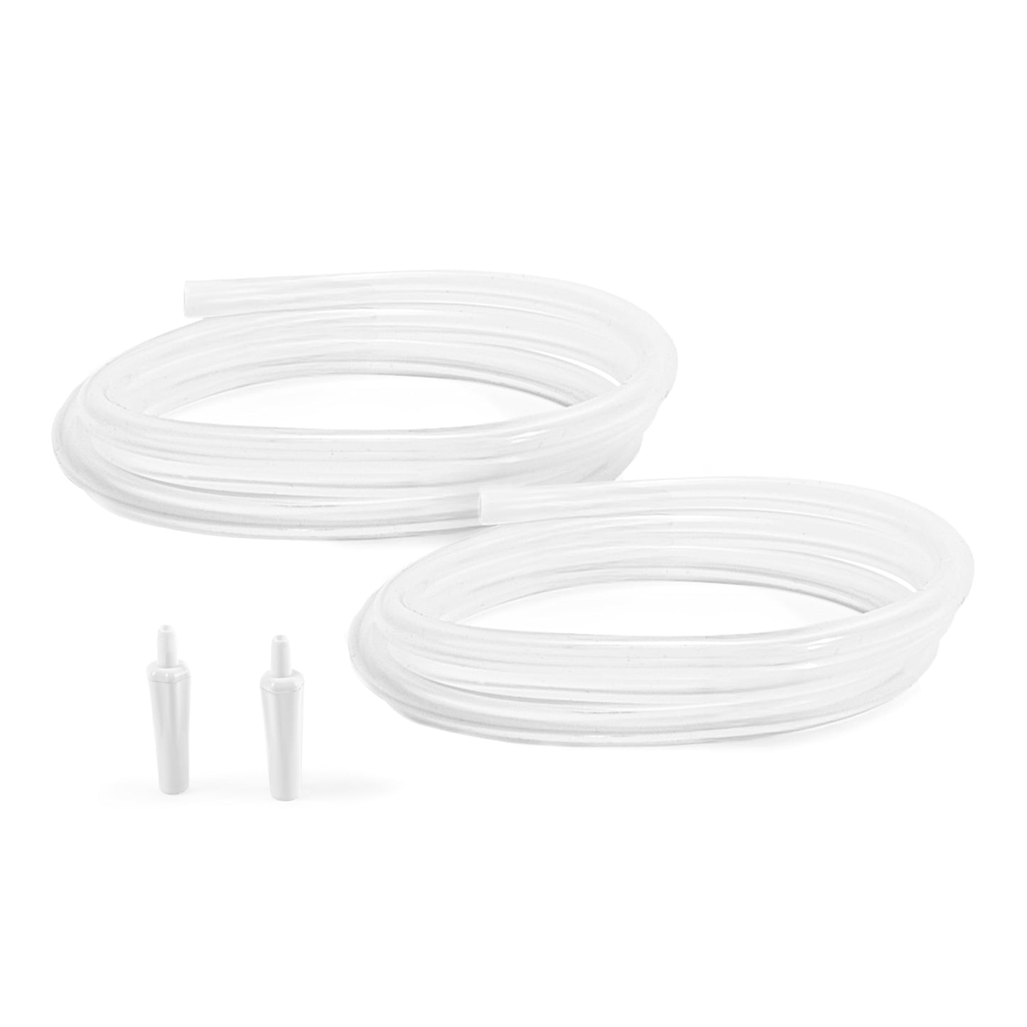 Spectra Repuesto para Extractor Dual S – 2 Mangueras con 2 Adaptadores | Compatibles con Extractor de Leche Spectra Dual S | No Lavables ni Esterilizables | Accesorio Original