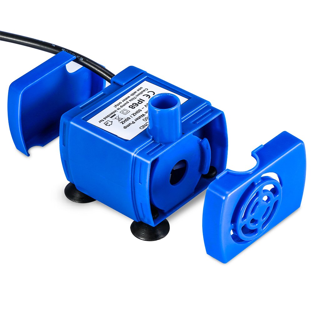 Bebedero Automático YOU THINK Azul con Bomba de Agua 1.6L para Perros y Gatos