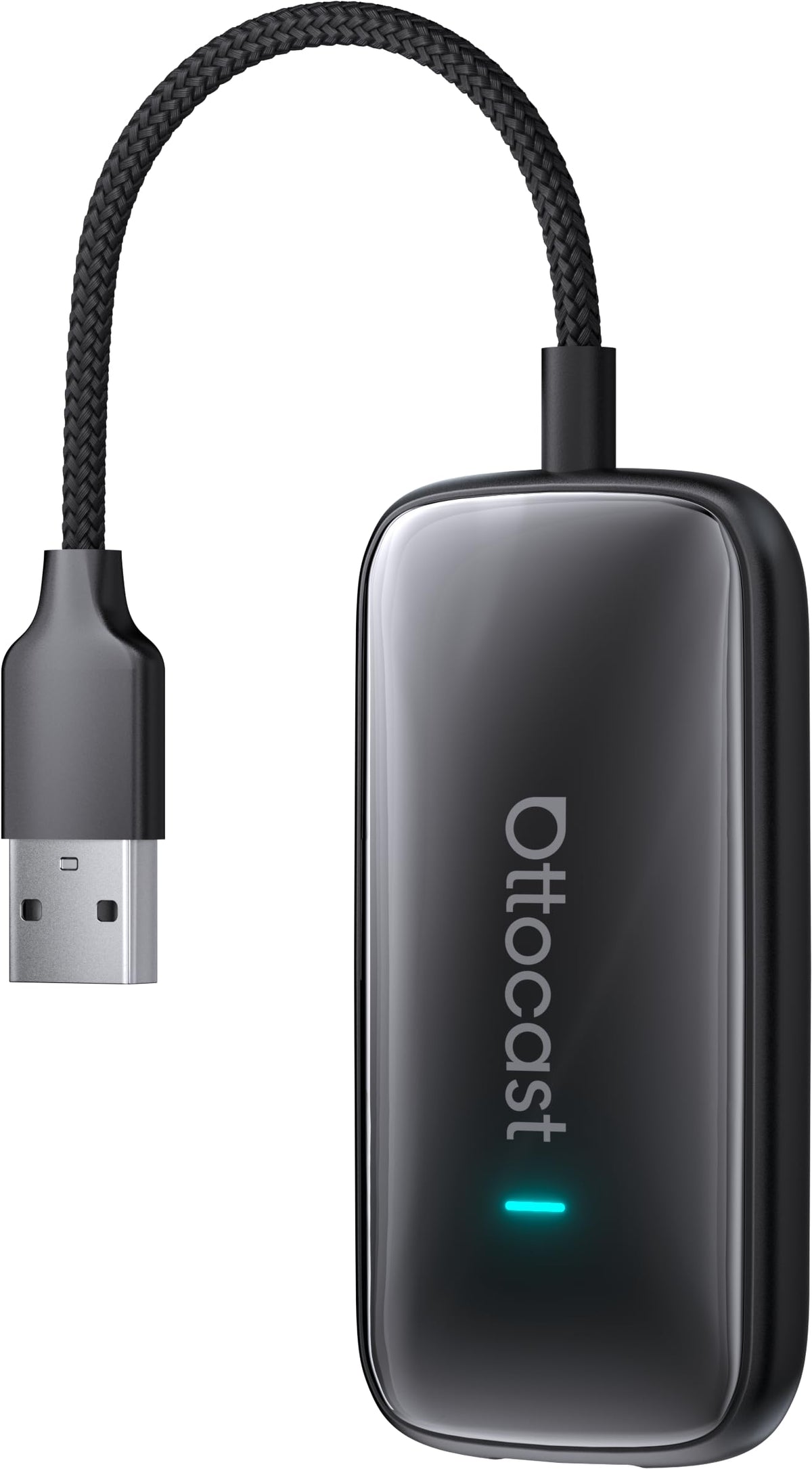 Adaptador Inalámbrico OTTOCAST Play2Video Ultra WiFi 5 GHz Compatible CarPlay y Android Auto para Coche