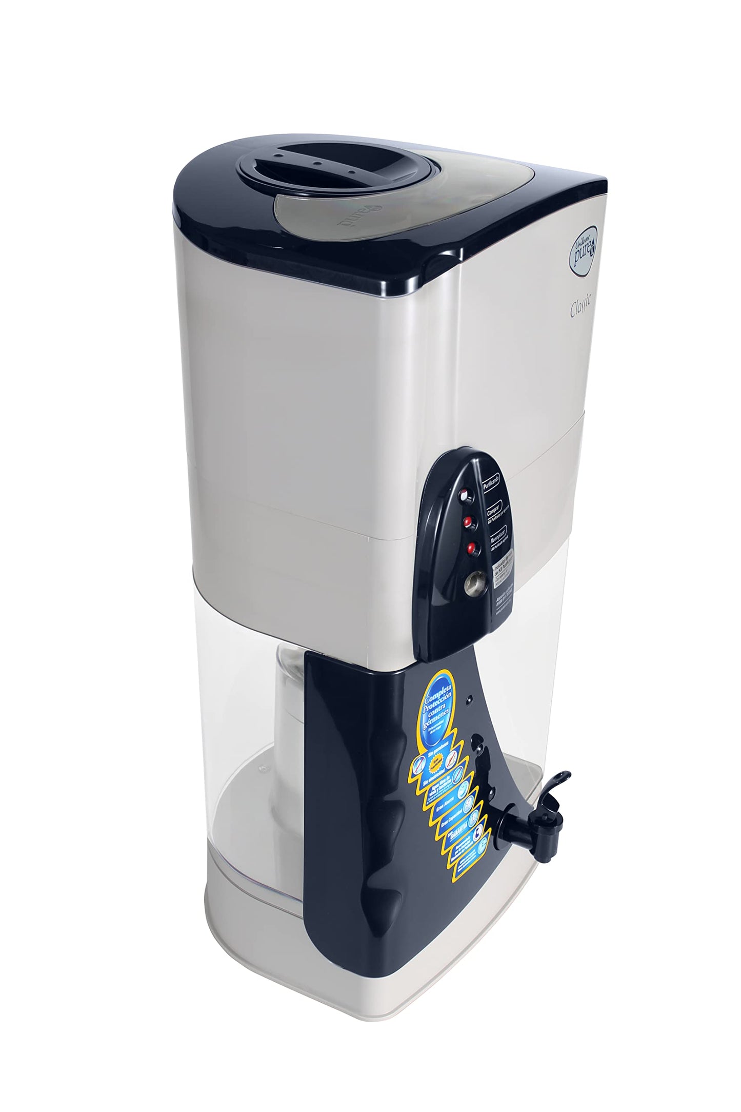 Purificador De Agua Unilever Pureit Gris Modelo Classic 9 Litros